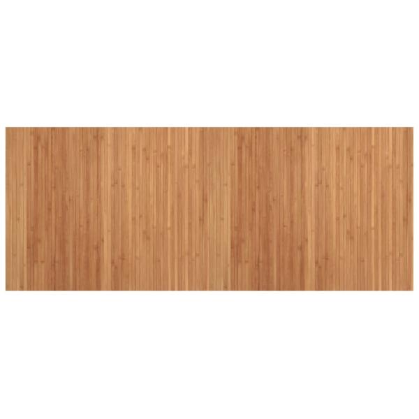 Teppich Rechteckig Natur 80x200 cm Bambus