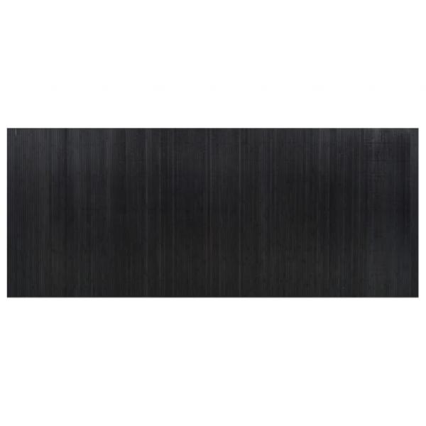 Paravent Schwarz 165x400 cm Bambus