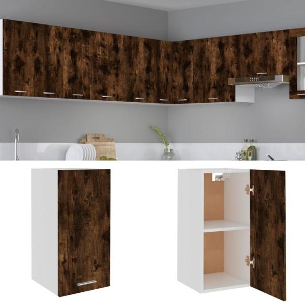 ARDEBO.de - Hängeschrank Räuchereiche 29,5x31x60 cm Holzwerkstoff
