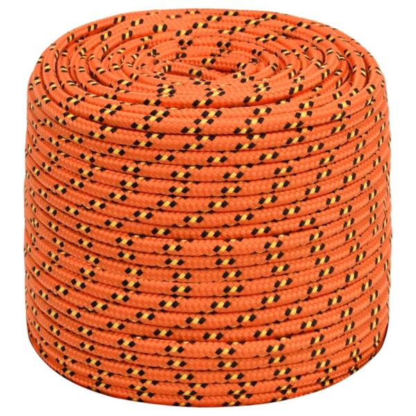Bootsseil Orange 8 mm 250 m Polypropylen