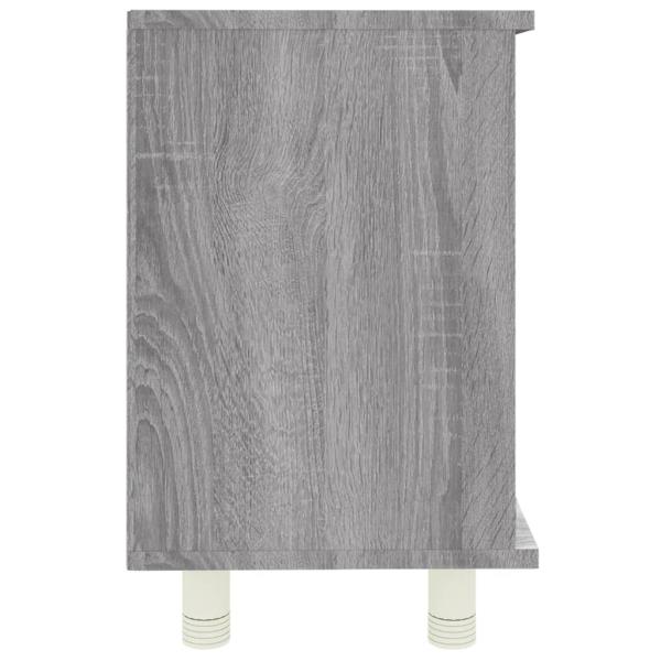 Badschrank Grau Sonoma 60x32x53,5 cm Holzwerkstoff