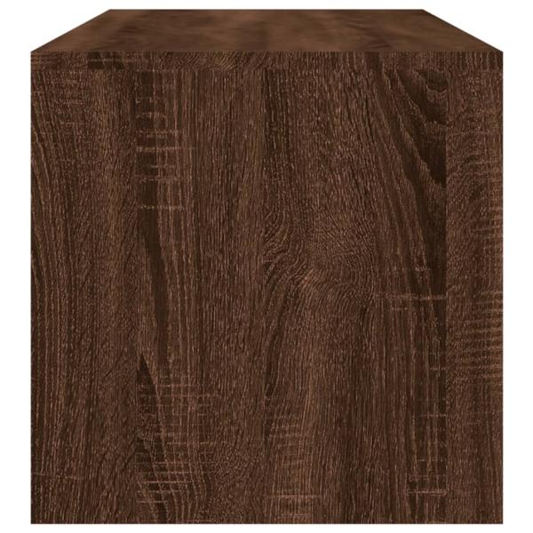 Couchtisch Braun Eichen-Optik 100x40x40 cm Holzwerkstoff