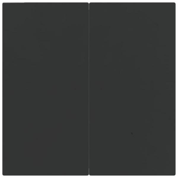 5-tlg. Garten-Essgruppe Schwarz Poly Rattan