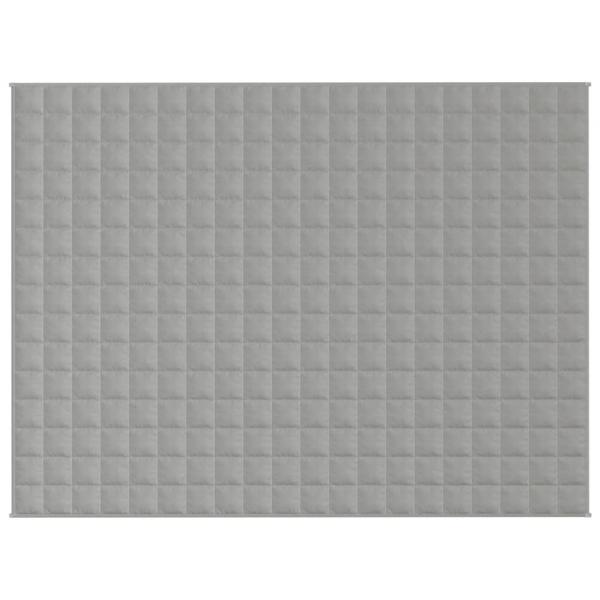 Gewichtsdecke Grau 150x200 cm 11 kg Stoff