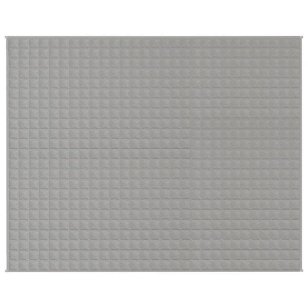 Gewichtsdecke Grau 235x290 cm 11 kg Stoff