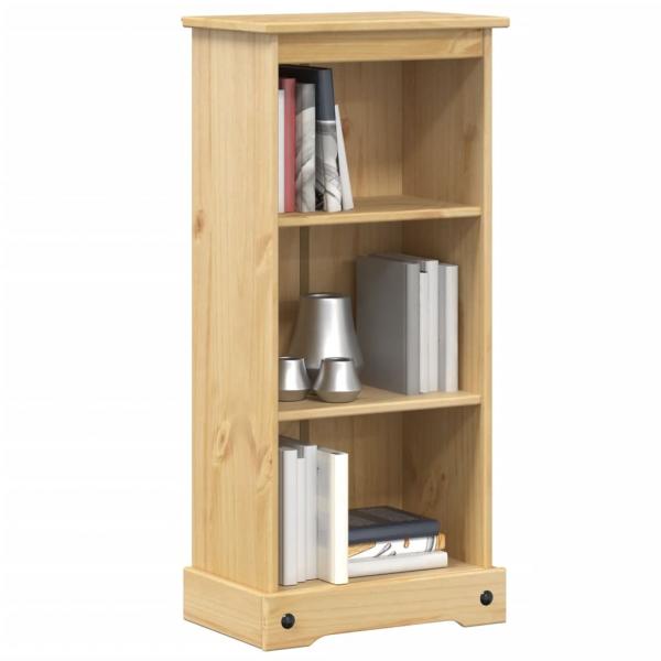 ARDEBO.de - Bücherregal Corona 46x29x100 cm Massivholz Kiefer