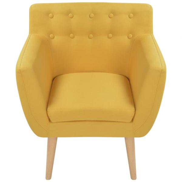 Sessel Gelb Stoff