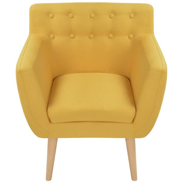 Sessel Gelb Stoff