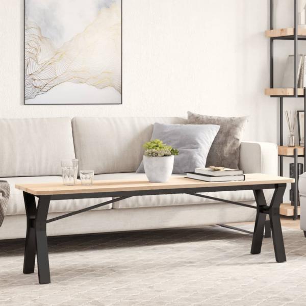 ARDEBO.de - Couchtisch-Gestell in Y-Form 140x30x43 cm Gusseisen