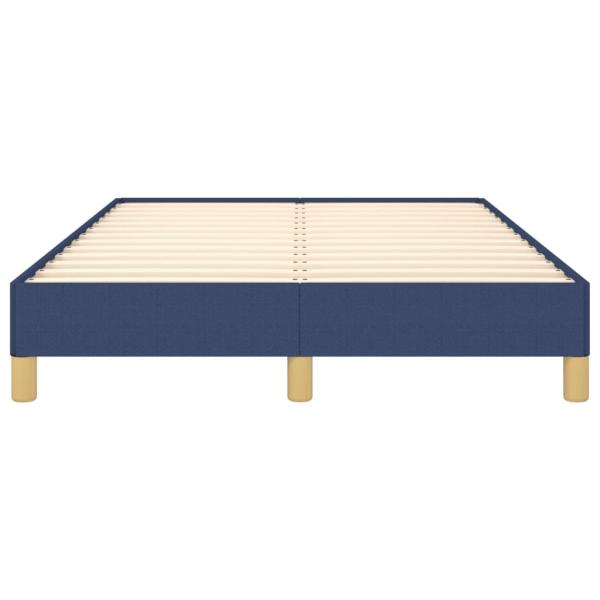 Bettgestell Blau 120x190 cm Stoff