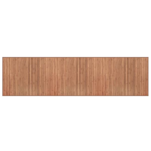 Teppich Rechteckig Natur 80x300 cm Bambus