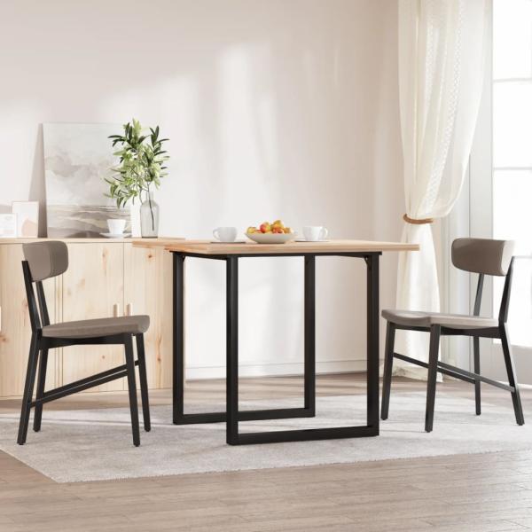 ARDEBO.de - Esstisch-Gestell in O-Form 70x70x73 cm Gusseisen