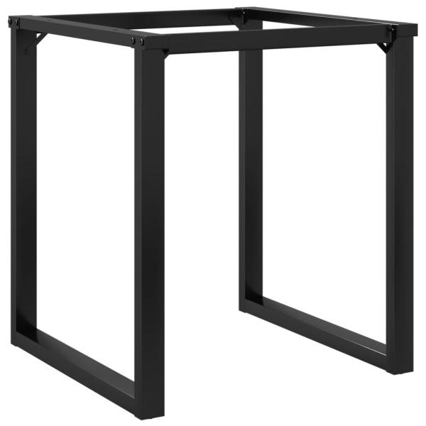 Esstisch-Gestell in O-Form 70x70x73 cm Gusseisen
