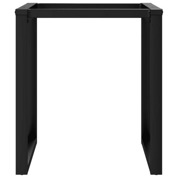 Esstisch-Gestell in O-Form 70x70x73 cm Gusseisen