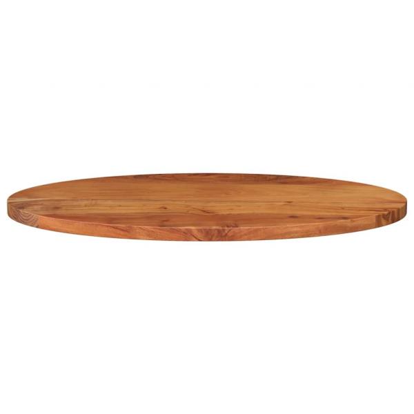 ARDEBO.de - Tischplatte 140x50x2,5 cm Oval Massivholz Akazie