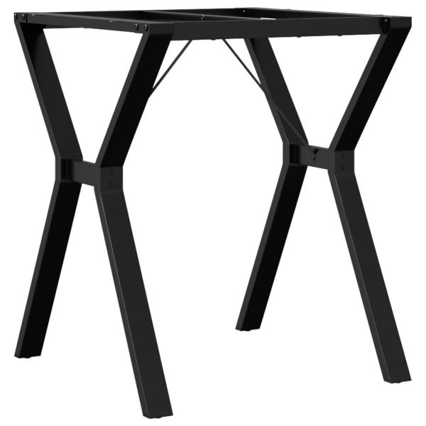 Esstisch-Gestell in Y-Form 60x60x73 cm Gusseisen