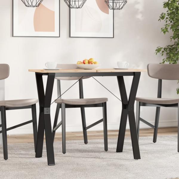 ARDEBO.de - Esstisch-Gestell in Y-Form 80x40x73 cm Gusseisen