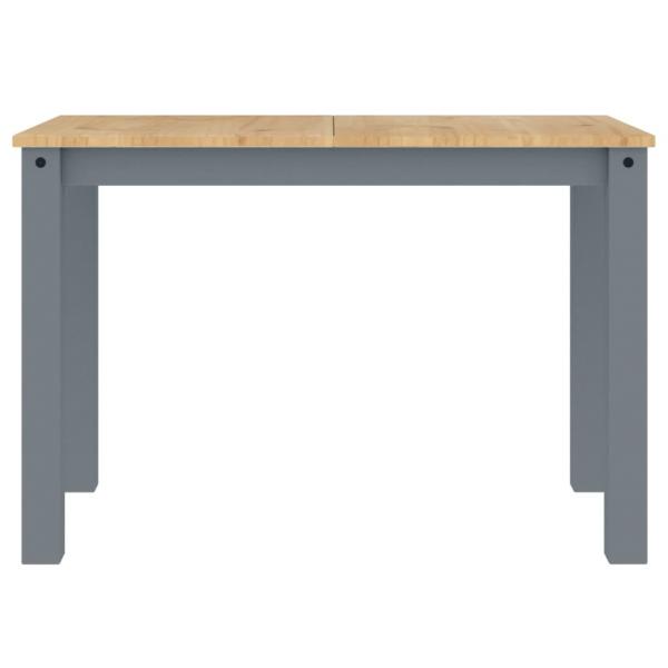 Esstisch Panama Grau 117x60x75 cm Massivholz Kiefer