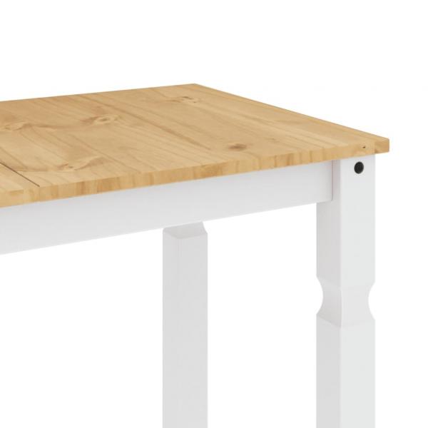 Esstisch Corona Weiß 180x90x75 cm Massivholz Kiefer