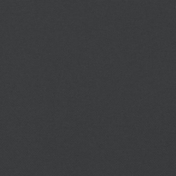 Stuhlkissen 2 Stk. Schwarz 40x40x7 cm Oxford-Gewebe