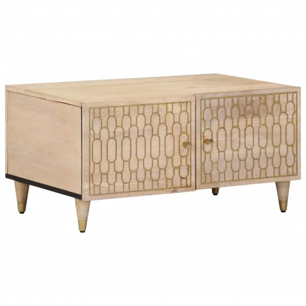 ARDEBO.de - Couchtisch 80x50x40 cm Massivholz Mango