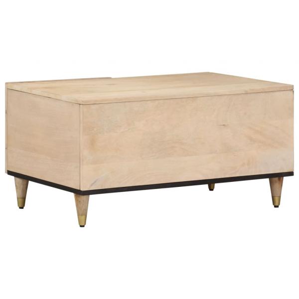Couchtisch 80x50x40 cm Massivholz Mango