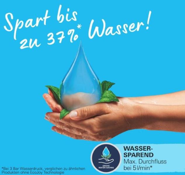 GROHE Start Einhebel Waschtischarmatur, Quickfix, M-Size, mattschwarz (234552432)