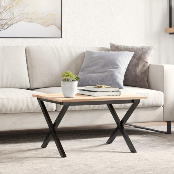 ARDEBO.de - Couchtisch-Gestell in X-Form 60x40x38 cm Gusseisen