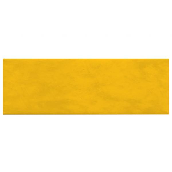 Wandpaneele 12 Stk. Gelb 90x30 cm Samt 3,24 m²