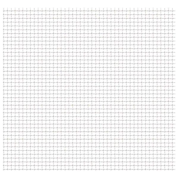 ARDEBO.de - Wellengitter Edelstahl 50×50 cm 31×31×3 mm