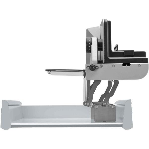 Ritter AES72SR-H Einbau-Allesschneider, Normschubladen ab 50 cm, 2-Finger-Einschaltsystem, mit Haltewinkel für Fingerschutz und Restehalter