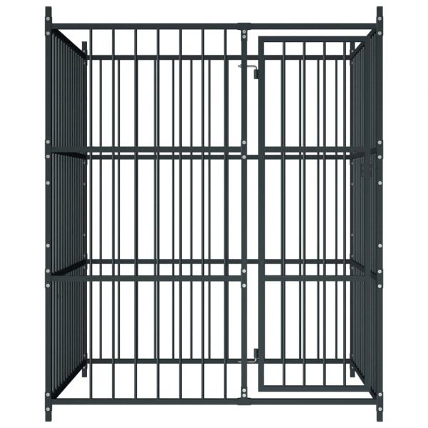 Outdoor-Hundezwinger 150 x 150 x 185 cm