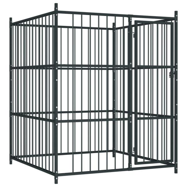 Outdoor-Hundezwinger 150 x 150 x 185 cm