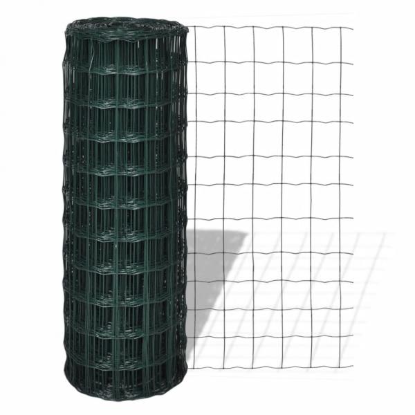 ARDEBO.de - Gartenzaun Maschendraht 10 x 0,8 m 100 x100 mm Maschenweite