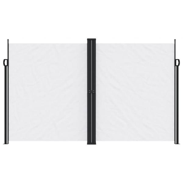 Seitenmarkise Ausziehbar Weiß 200x600 cm