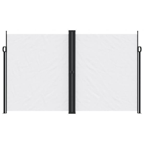 Seitenmarkise Ausziehbar Weiß 200x1000 cm