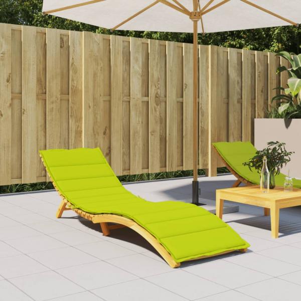 ARDEBO.de - Sonnenliegen-Auflage Hellgrün 200x50x3 cm Oxford-Gewebe