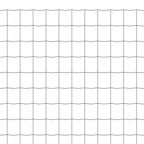 Eurozaun Stahl 10 x 0,8 m Grau