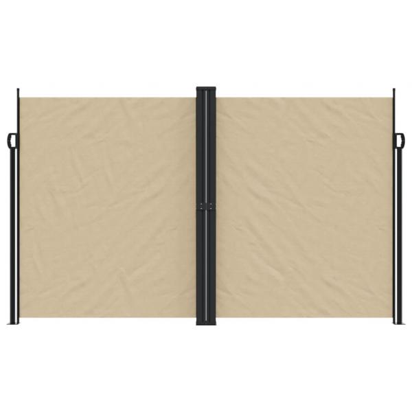 Seitenmarkise Ausziehbar Beige 200x600 cm