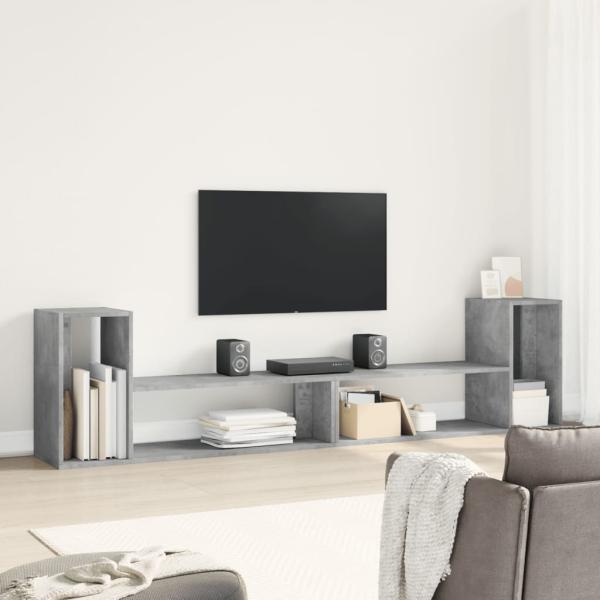 TV-Schränk Betongrau