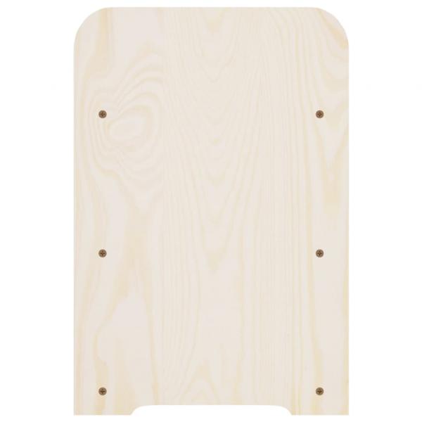 Weinregal 43x25x37 cm Massivholz Kiefer
