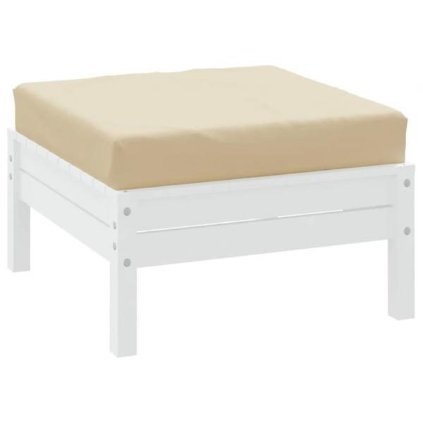 ARDEBO.de - Palettenkissen Beige 60x60x8 cm Oxford-Gewebe