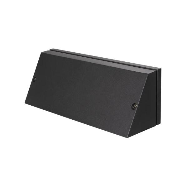 SLV PEMA Outdoor LED Wandaufbauleuchte, CCT switch 3000/4000K, schwarz (1003453)