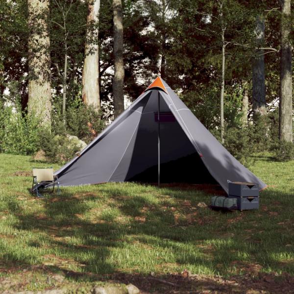 Tipi-Familienzelt 7 Personen Orange Wasserdicht