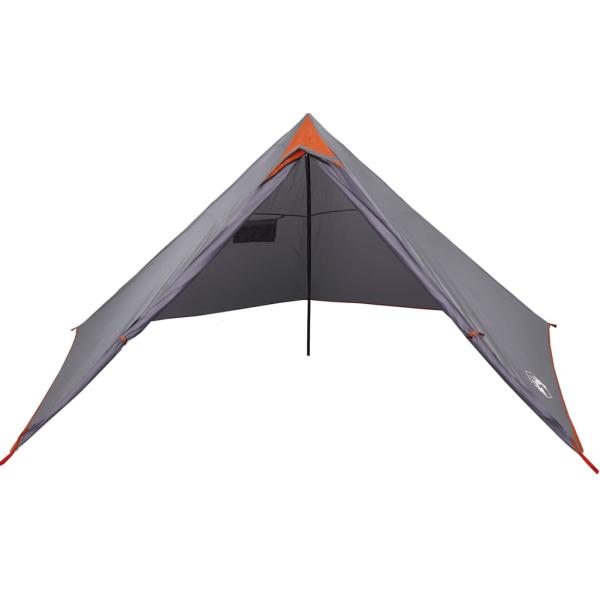 Tipi-Familienzelt 7 Personen Orange Wasserdicht