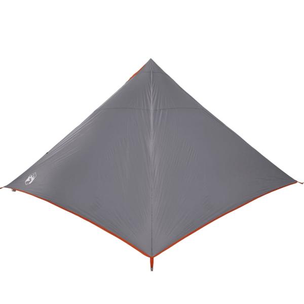 Tipi-Familienzelt 7 Personen Orange Wasserdicht