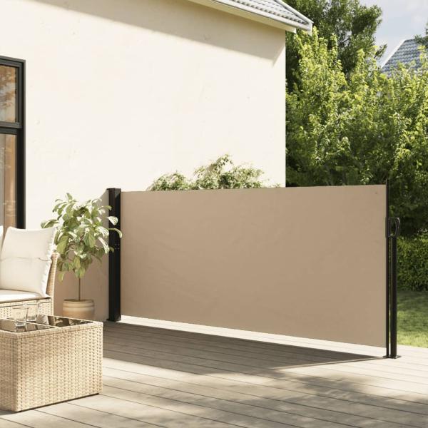 ARDEBO.de - Seitenmarkise Ausziehbar Beige 140x300 cm
