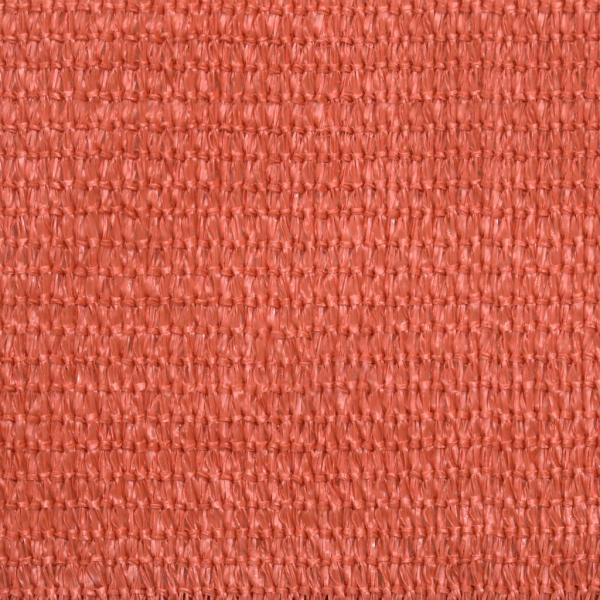 Sonnensegel 160 g/m² Terrakottarot 2,5x4,5 m HDPE