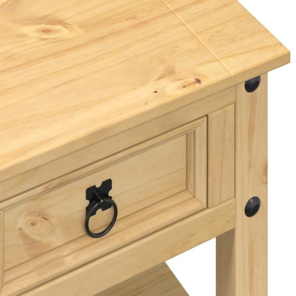 Couchtisch mit Schubladen Corona 85x50x45 cm Massivholz Kiefer