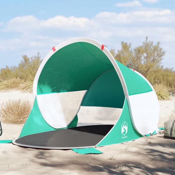ARDEBO.de - Strandzelt 2 Personen Seegrün Pop-Up Wasserdicht